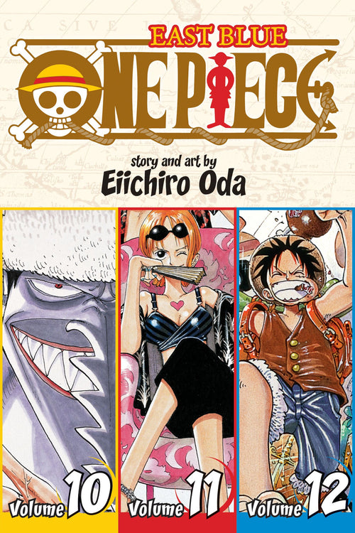 One Piece (Omnibus Edition), Vol. 4: Includes vols. 10, 11 & 12