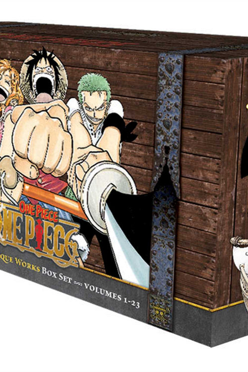 One Piece Box Set 1: East Blue and Baroque Works: Volumes 1-23 with Premium