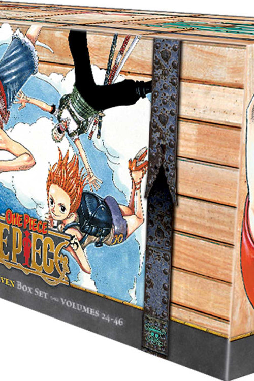 One Piece Box Set 2: Skypiea and Water Seven: Volumes 24-46 with Premium