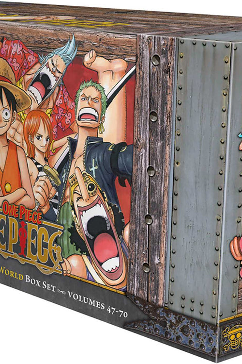 One Piece Box Set 3: Thriller Bark to New World: Volumes 47-70 with Premium