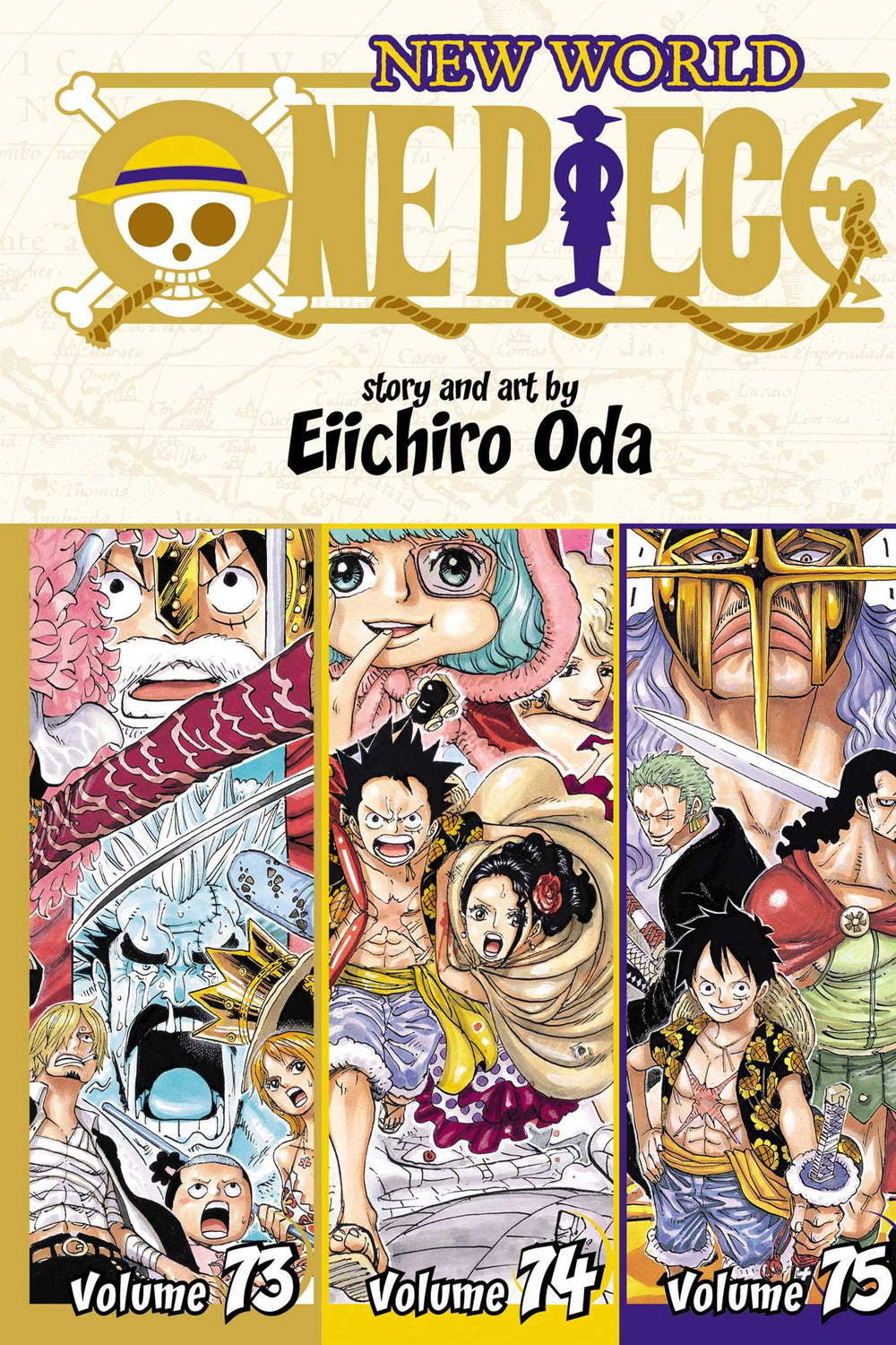 One Piece (Omnibus Edition), Vol. 25: Includes vols. 73, 74 & 75