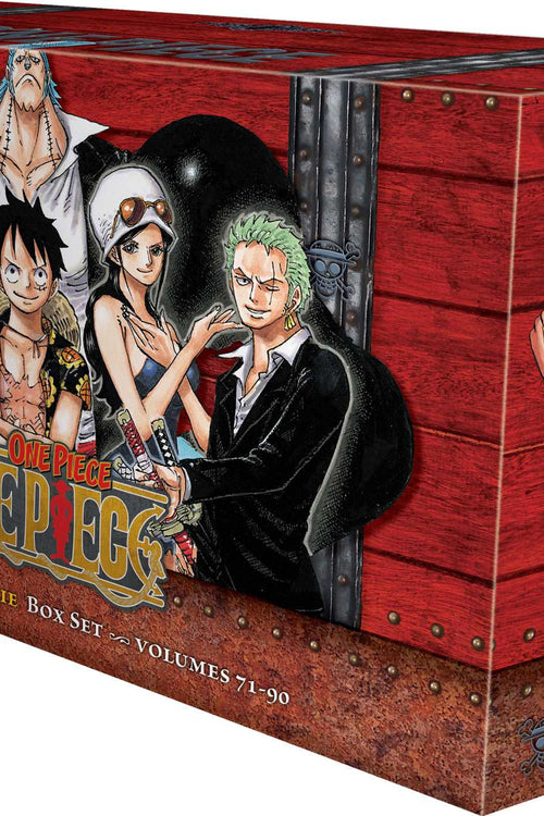 One Piece Box Set 4: Dressrosa to Reverie: Volumes 71-90 with Premium